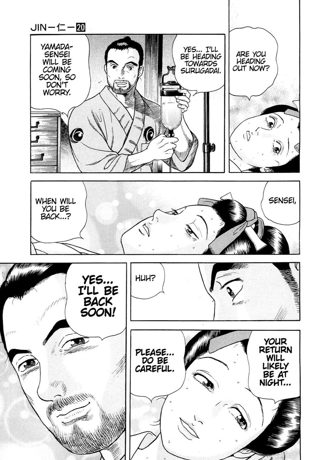 Read JIN chapter 134 image 8 on Lezhin