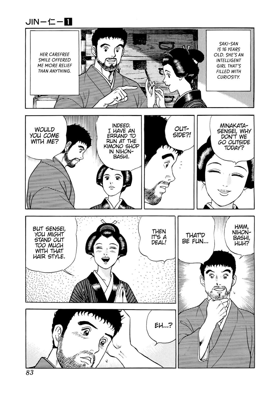 Read JIN chapter 3 image 9 on Lezhin