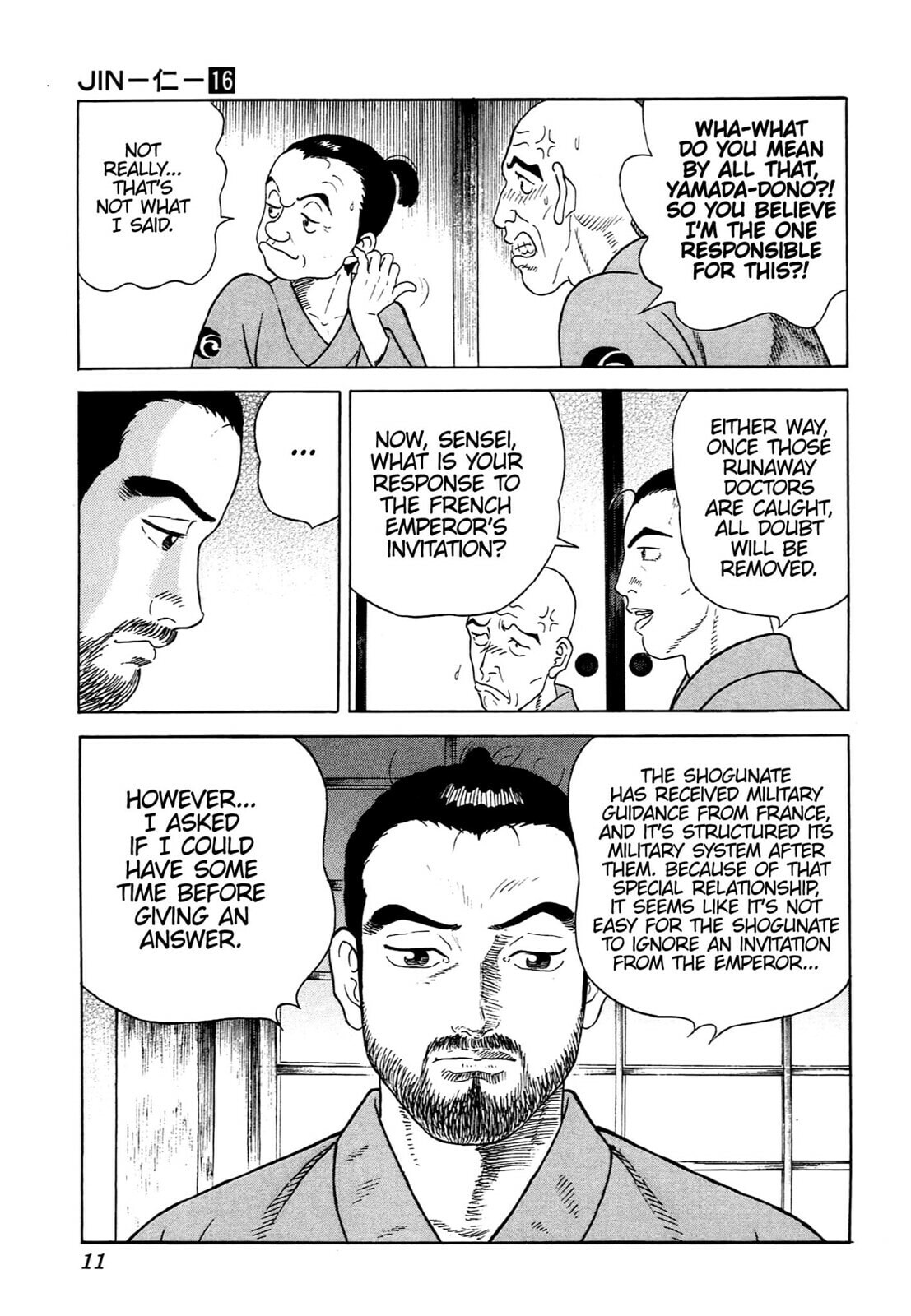 Read JIN chapter 99 image 7 on Lezhin
