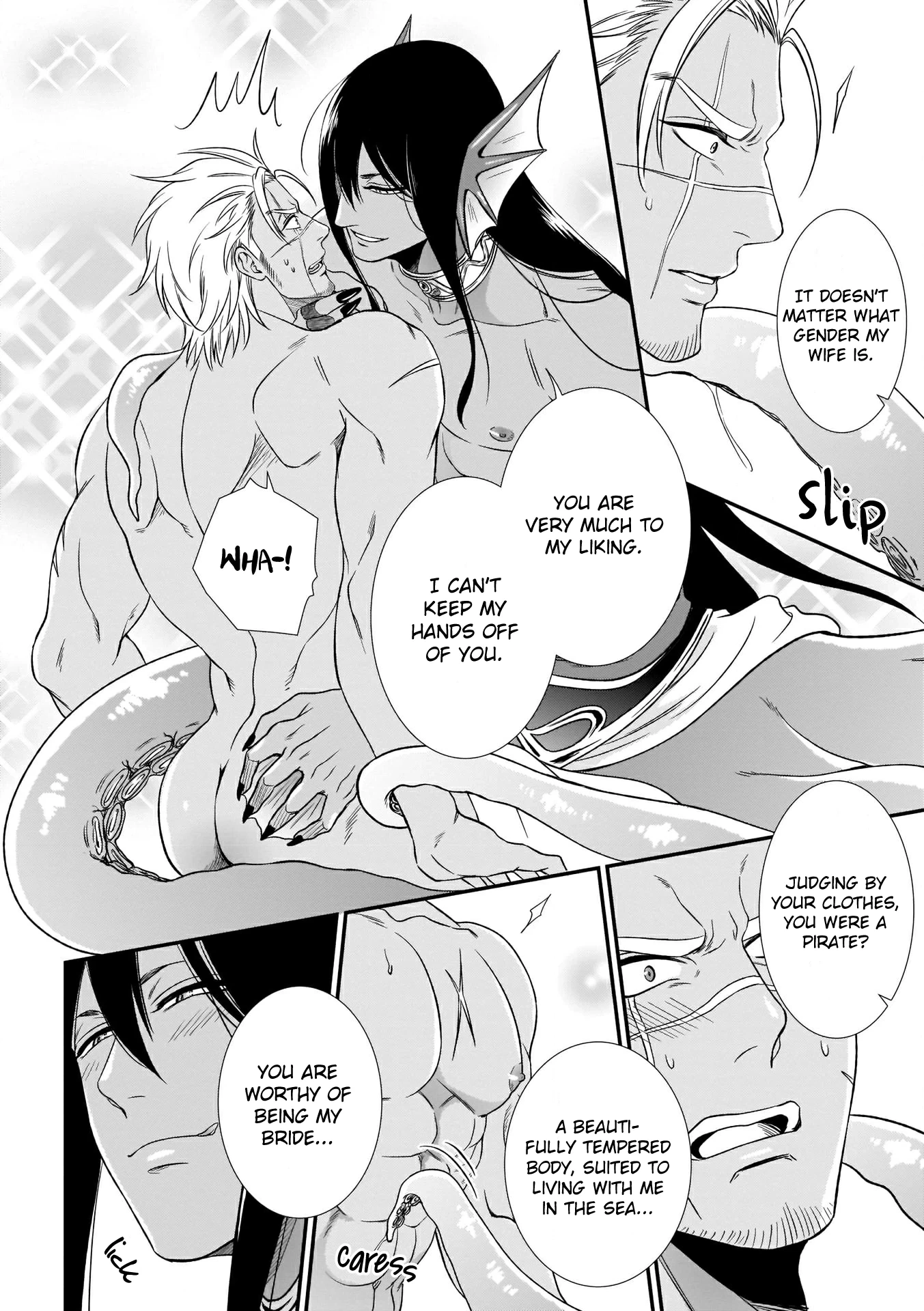Read Jingai x Kinniku BL chapter 2 image 7 on Lezhin