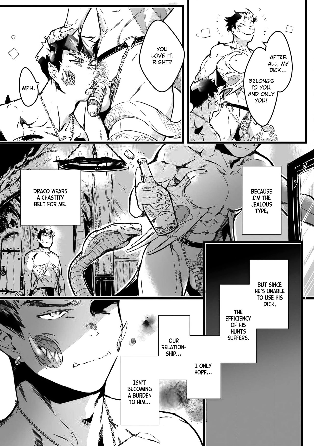 Read Jingai x Kinniku BL chapter 6 image 4 on Lezhin