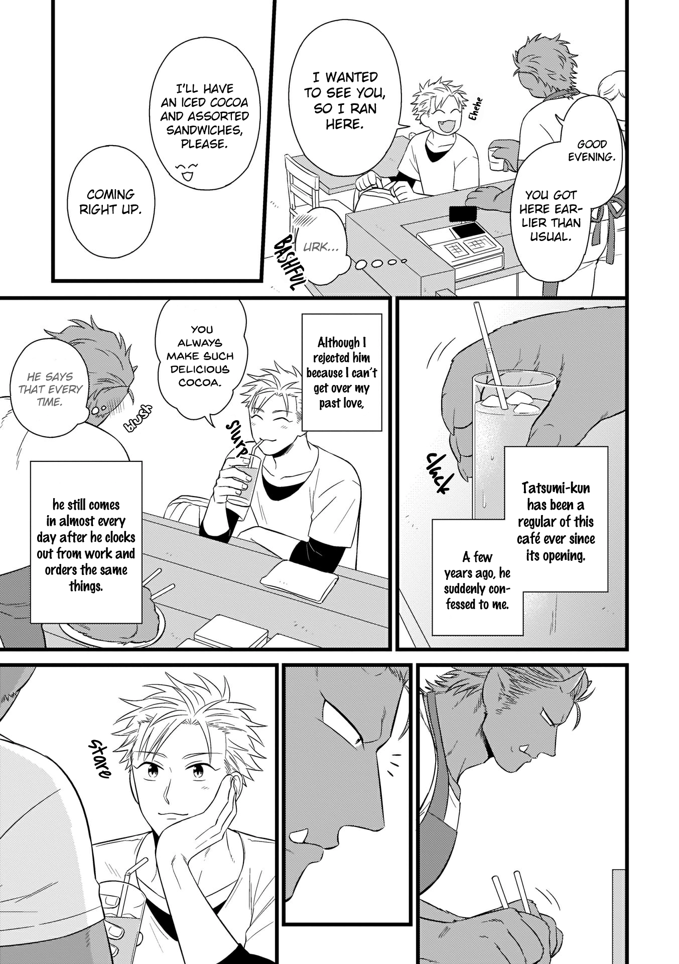 Read Jingai x Kinniku BL chapter 8 image 5 on Lezhin