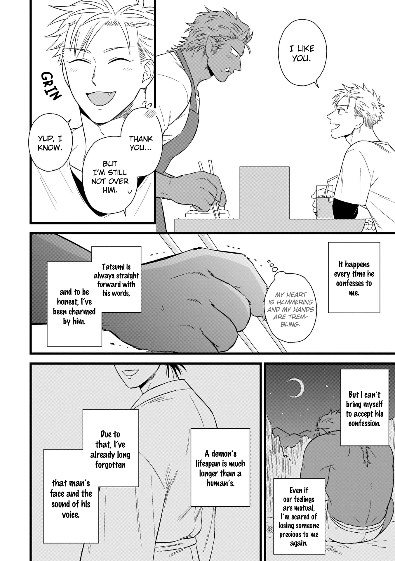 Read Jingai x Kinniku BL chapter 8 image 6 on Lezhin