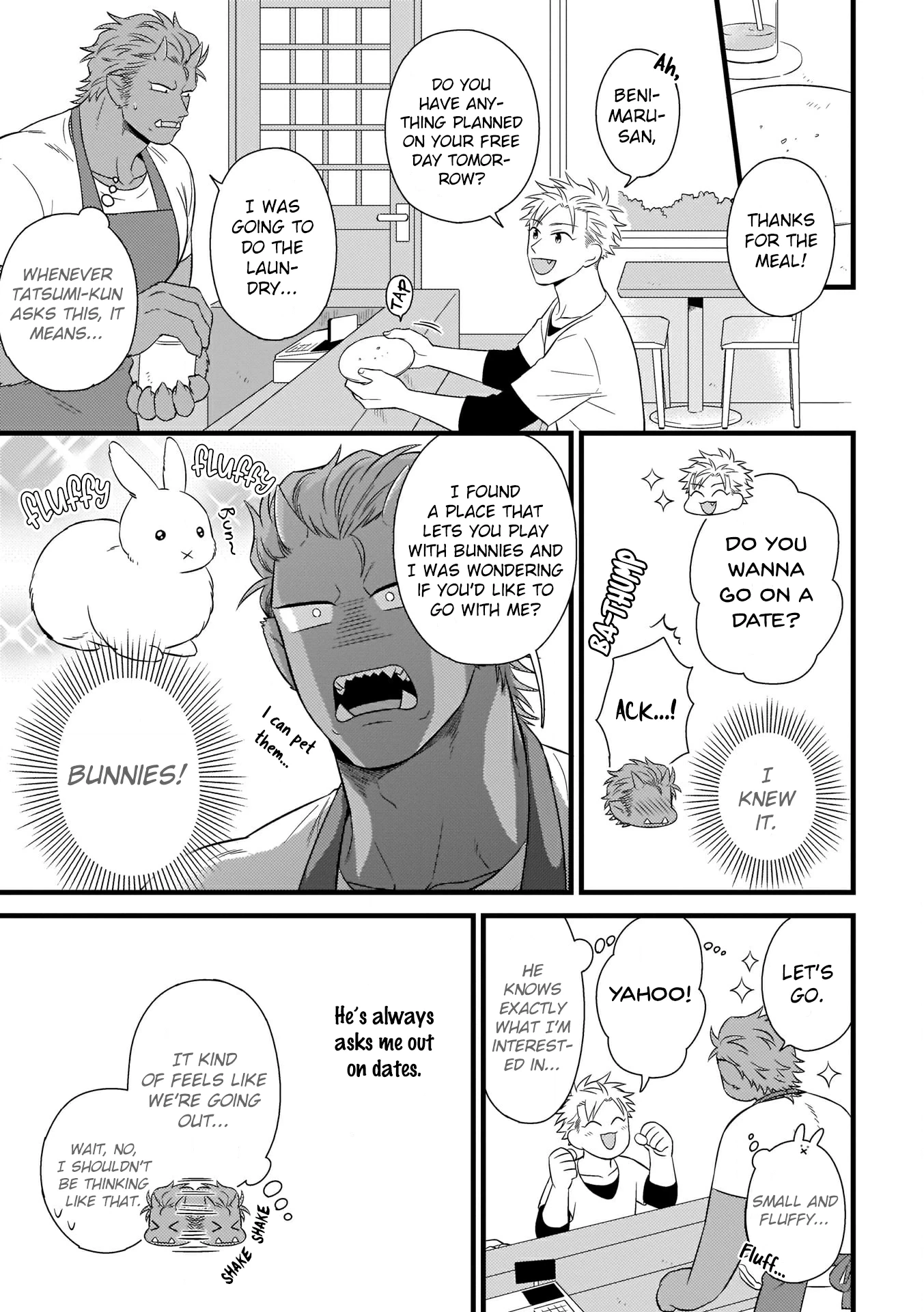 Read Jingai x Kinniku BL chapter 8 image 7 on Lezhin