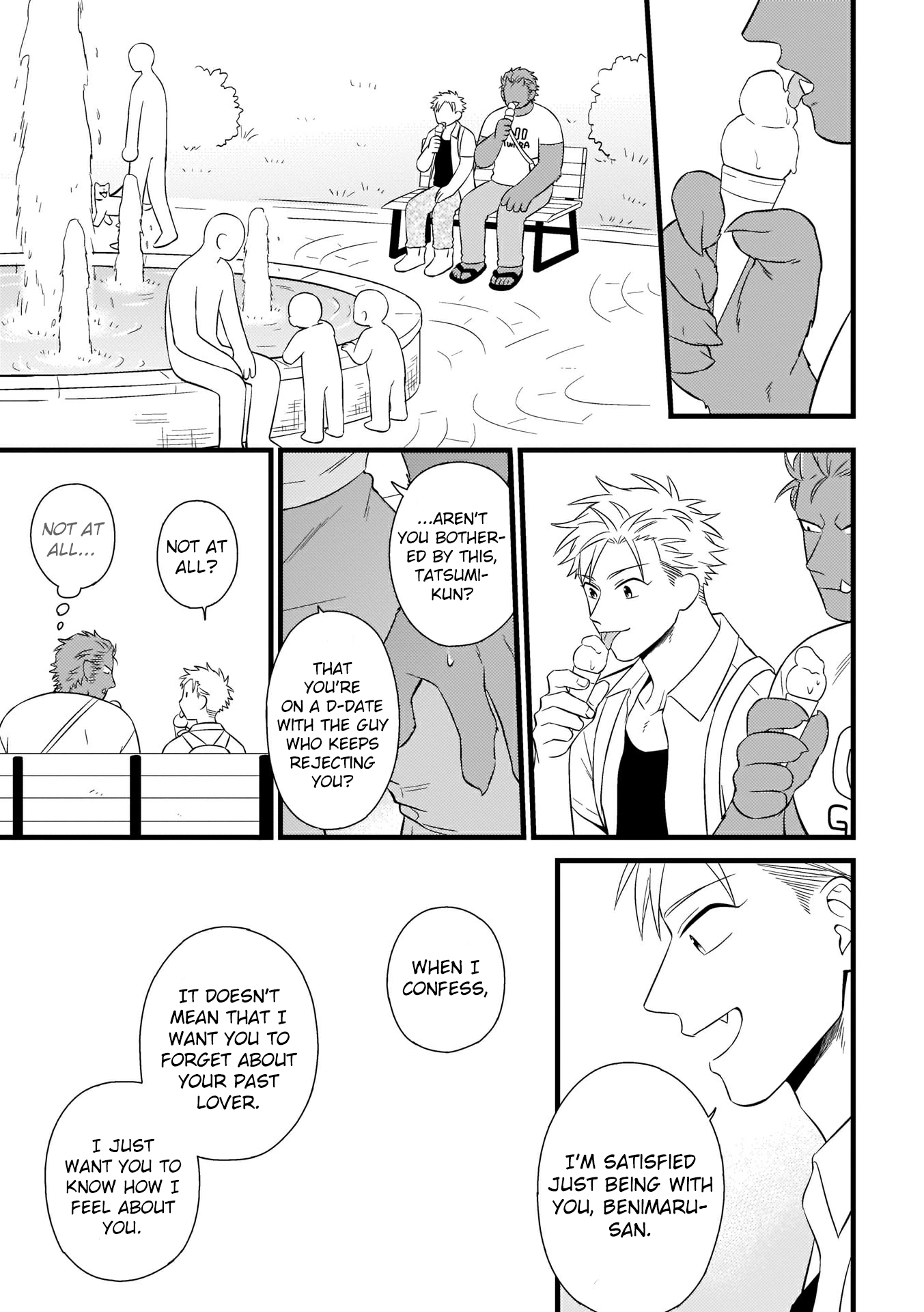 Read Jingai x Kinniku BL chapter 8 image 9 on Lezhin