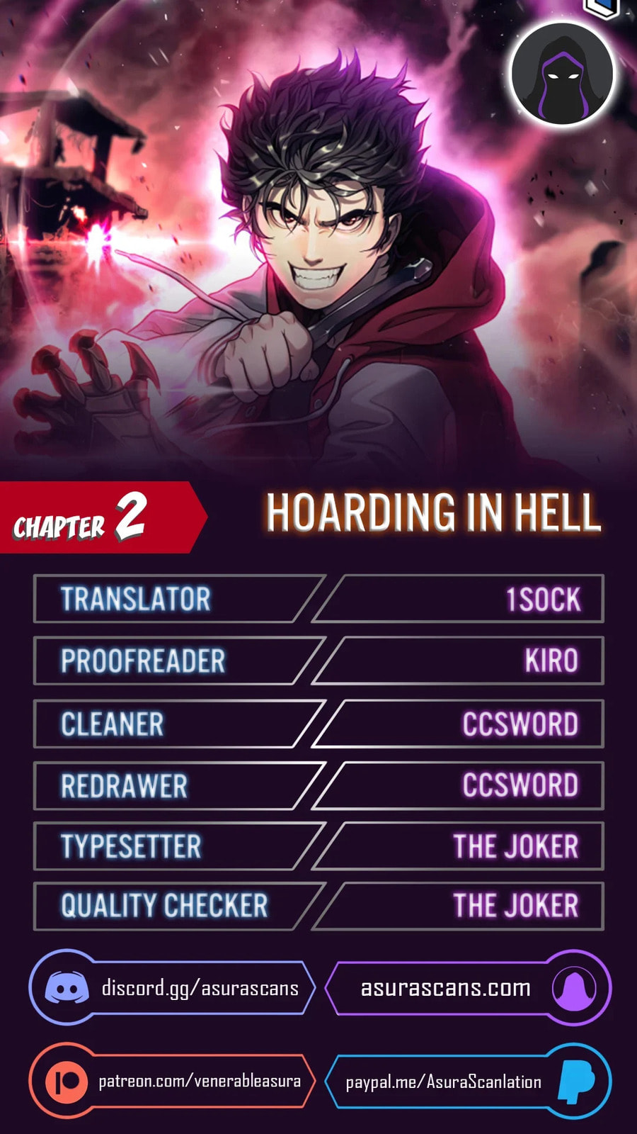 Read Hoarding in Hell chapter 2 image 0 on Lezhin