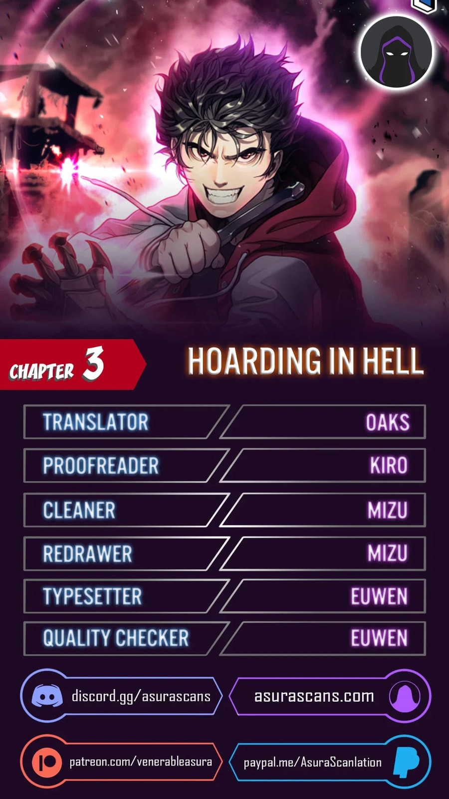Read Hoarding in Hell chapter 3 image 0 on Lezhin