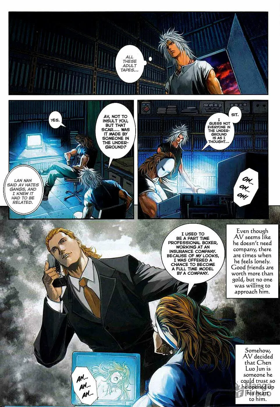 Read Jiulong Chengzhai chapter 9 image 8 on Lezhin
