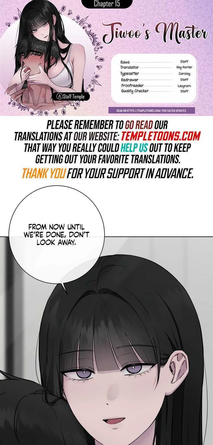 Read Jiwoo’s Master chapter 15 image 1 on Lezhin