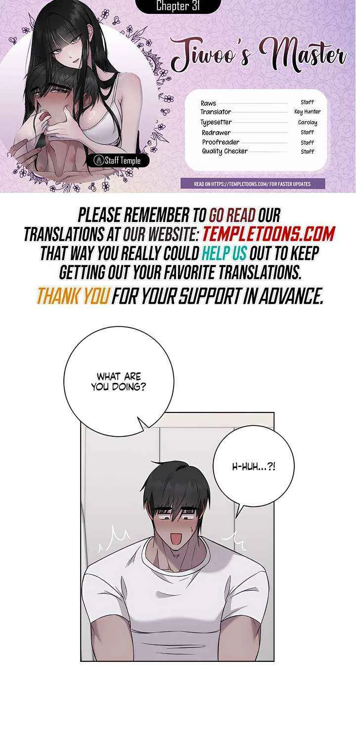 Read Jiwoo’s Master chapter 31 image 1 on Lezhin