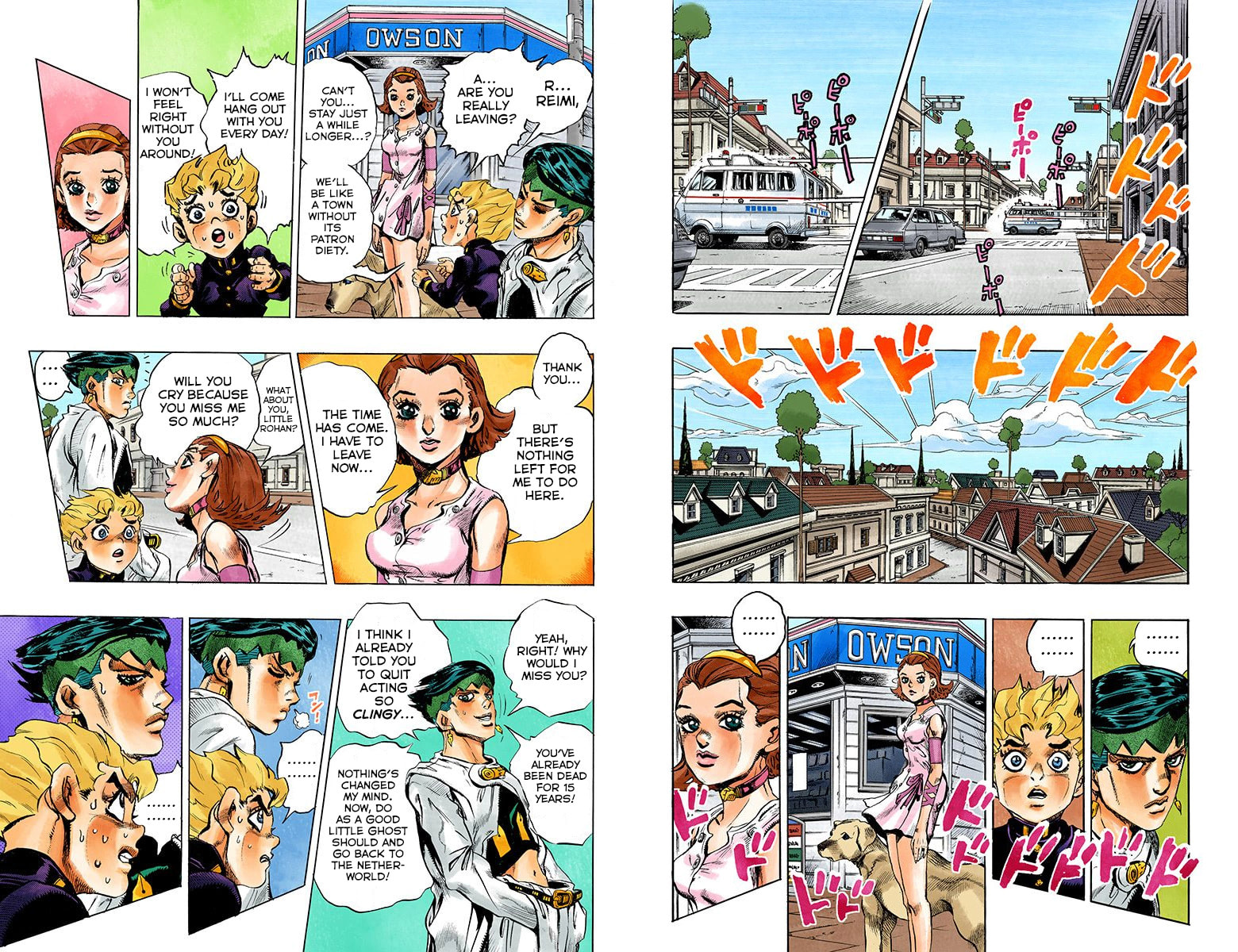 JoJo's Bizarre Adventure Part 4: Diamond is Unbreakable (Colored) Chapter 439 page 4 - 