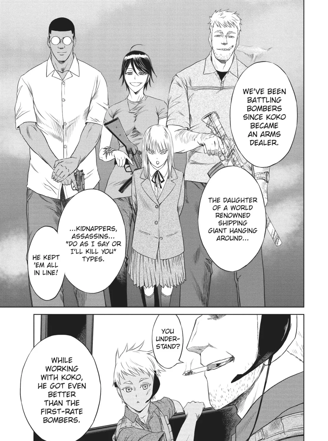 Read Jormungand chapter 52 image 24 on Lezhin