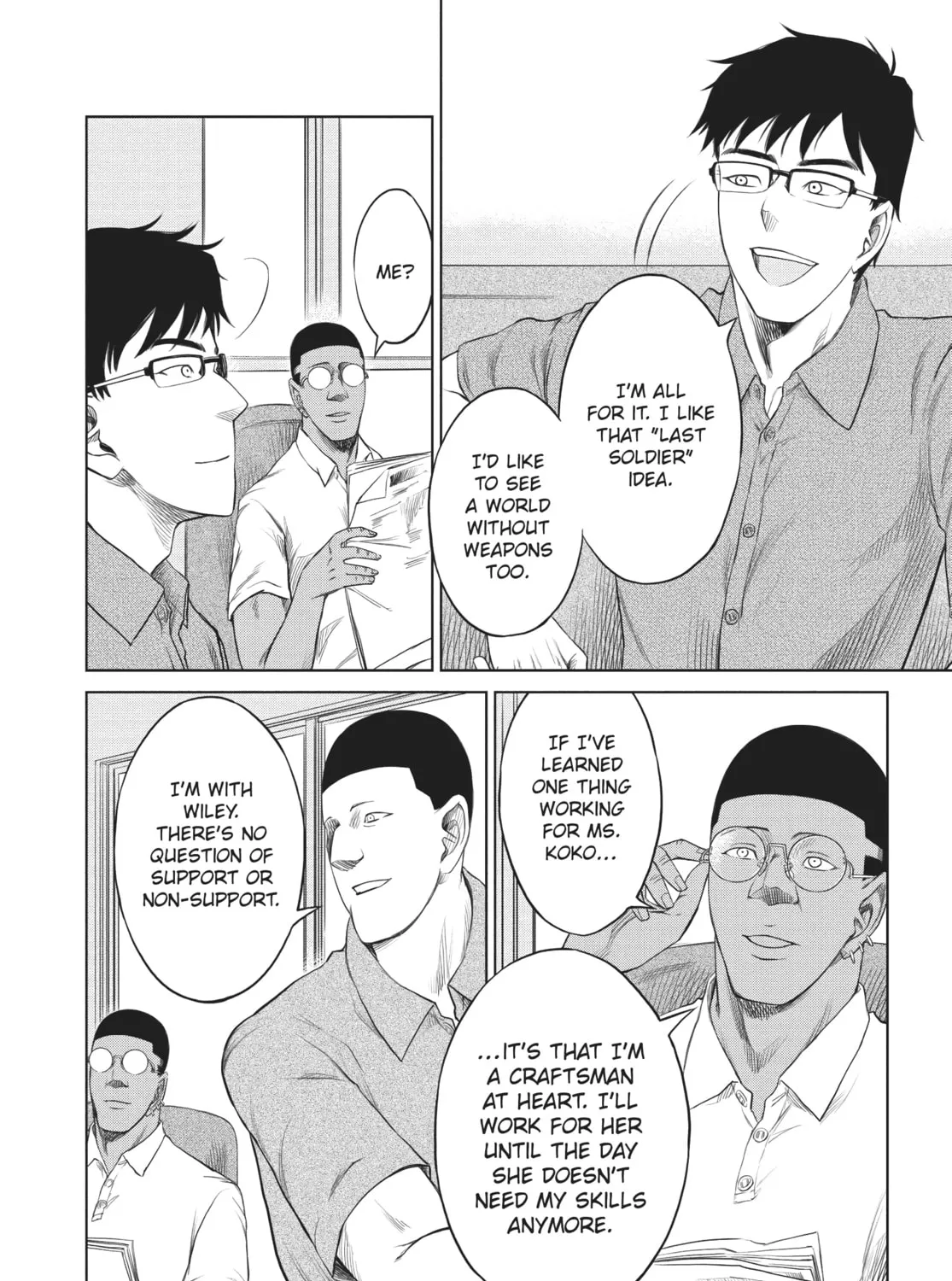 Read Jormungand chapter 67 image 14 on Lezhin