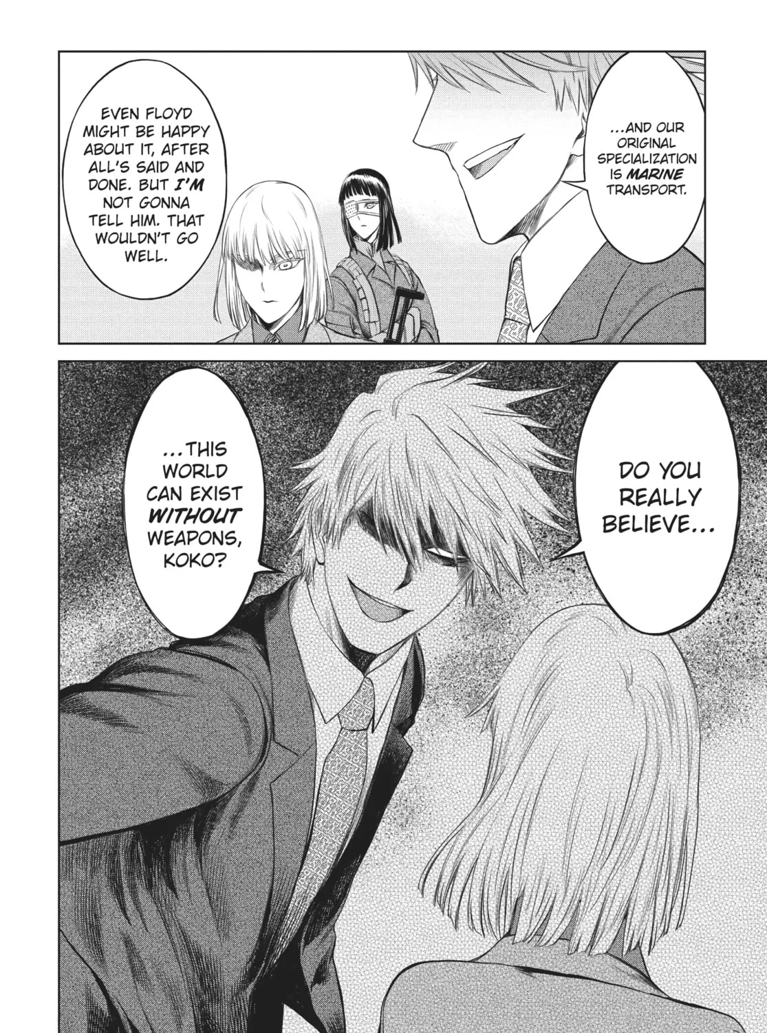 Read Jormungand chapter 69 image 50 on Lezhin