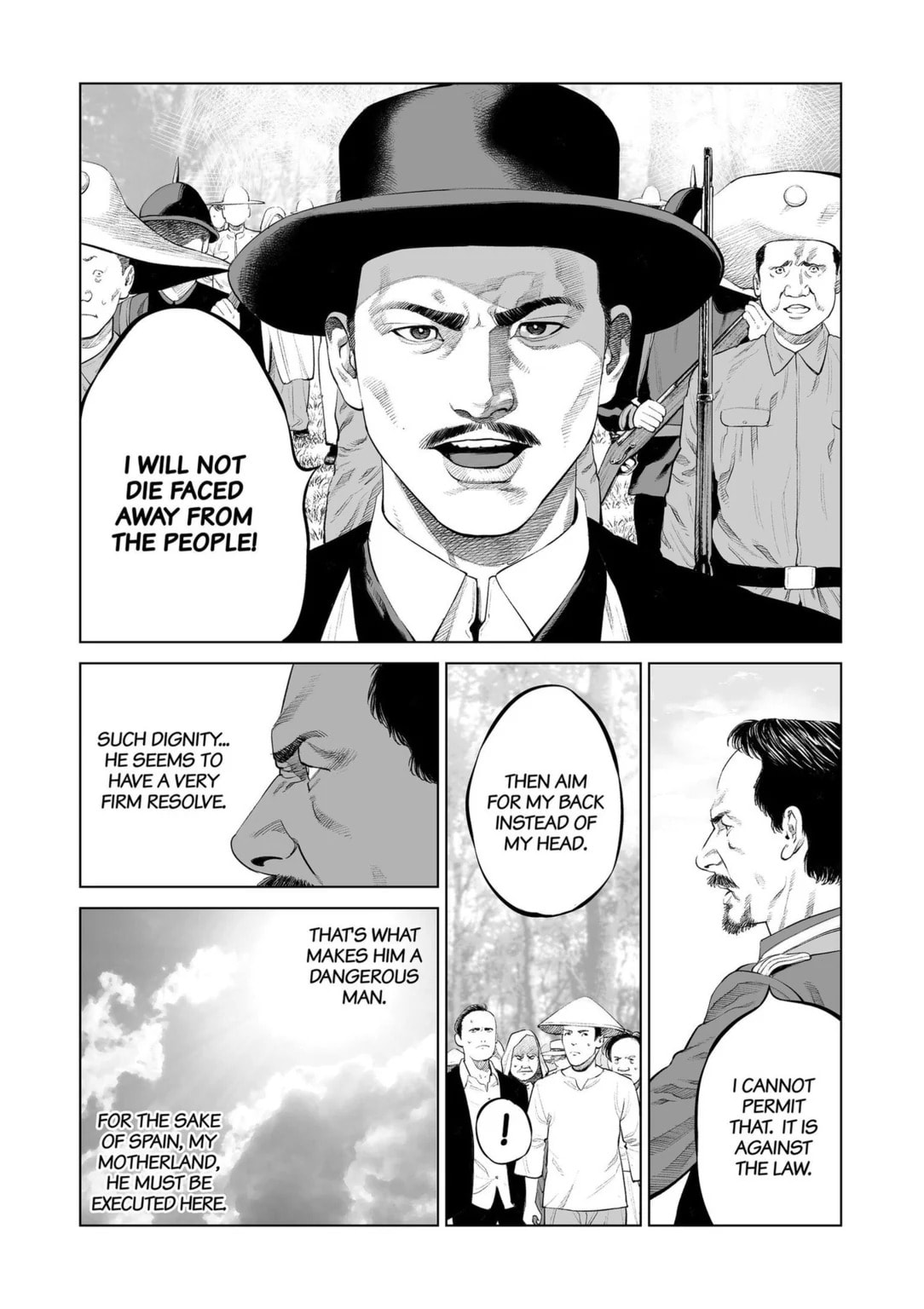 Read Jose Rizal chapter 1 image 2 on Lezhin