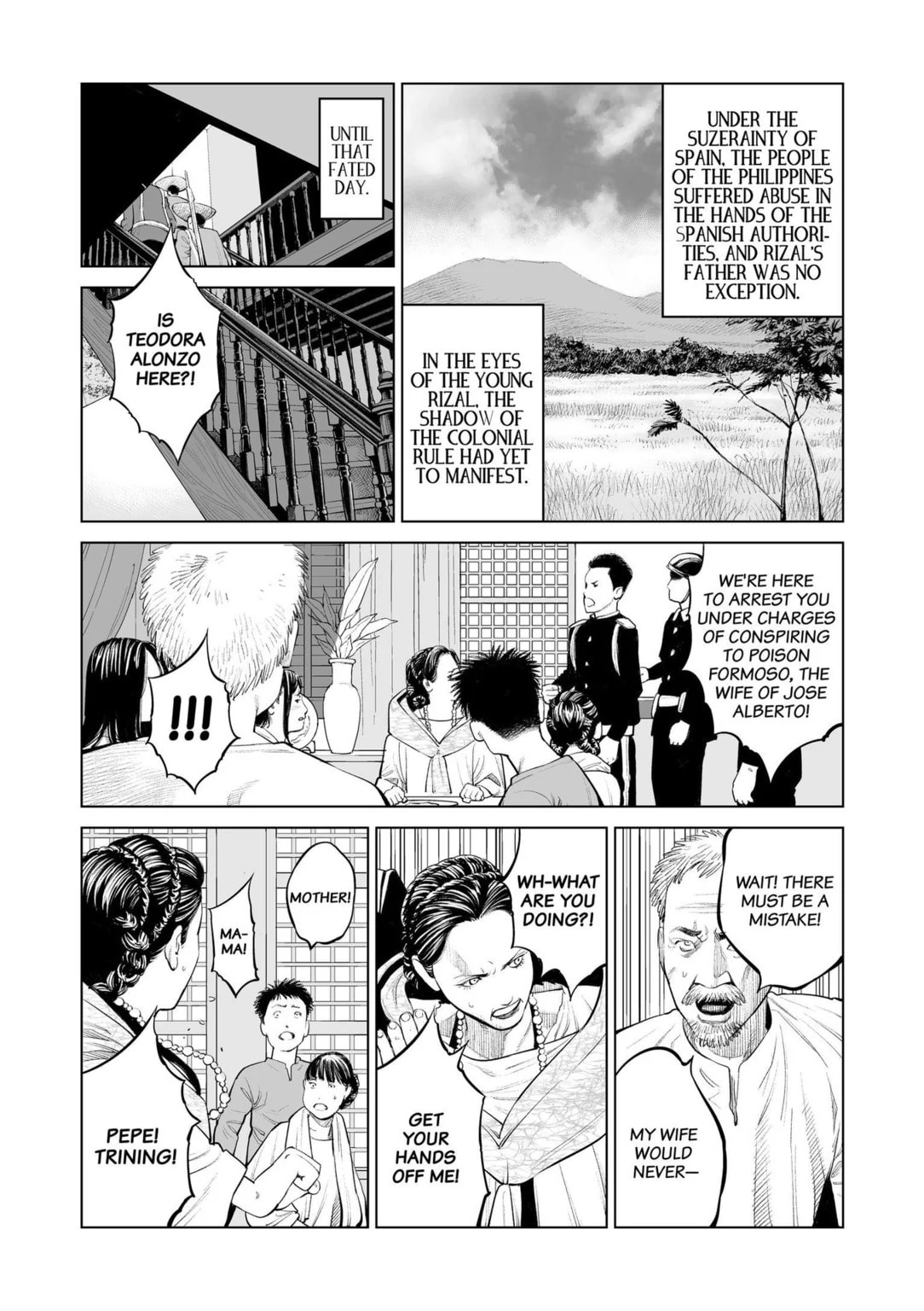 Read Jose Rizal chapter 1 image 6 on Lezhin