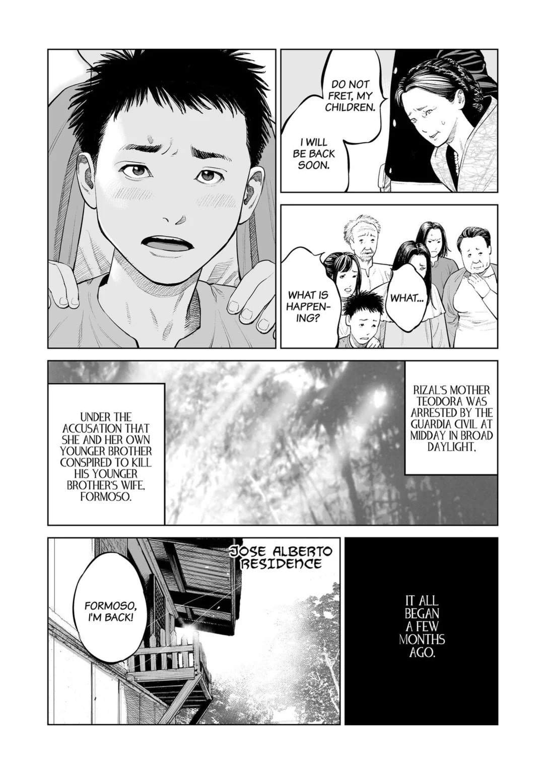 Read Jose Rizal chapter 1 image 7 on Lezhin
