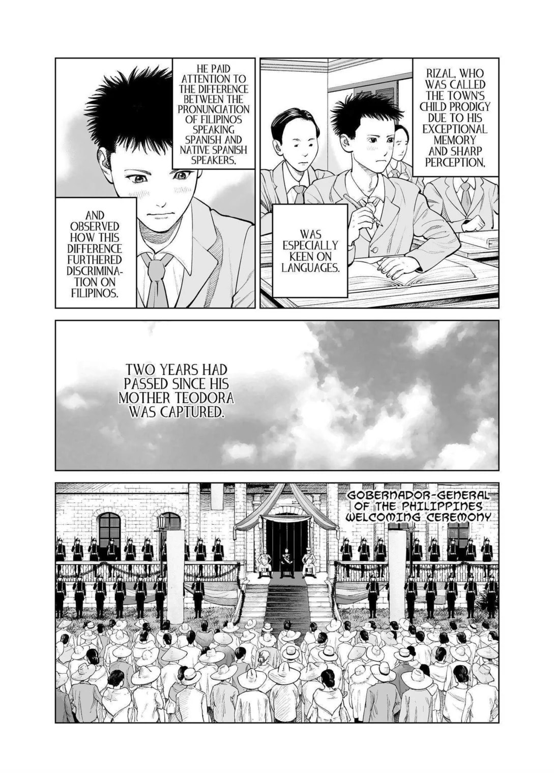 Read Jose Rizal chapter 3 image 1 on Lezhin