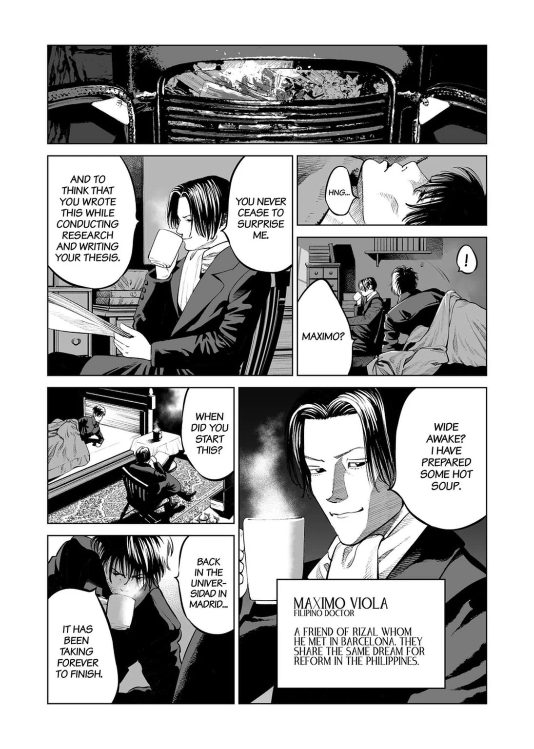 Read Jose Rizal chapter 4 image 7 on Lezhin