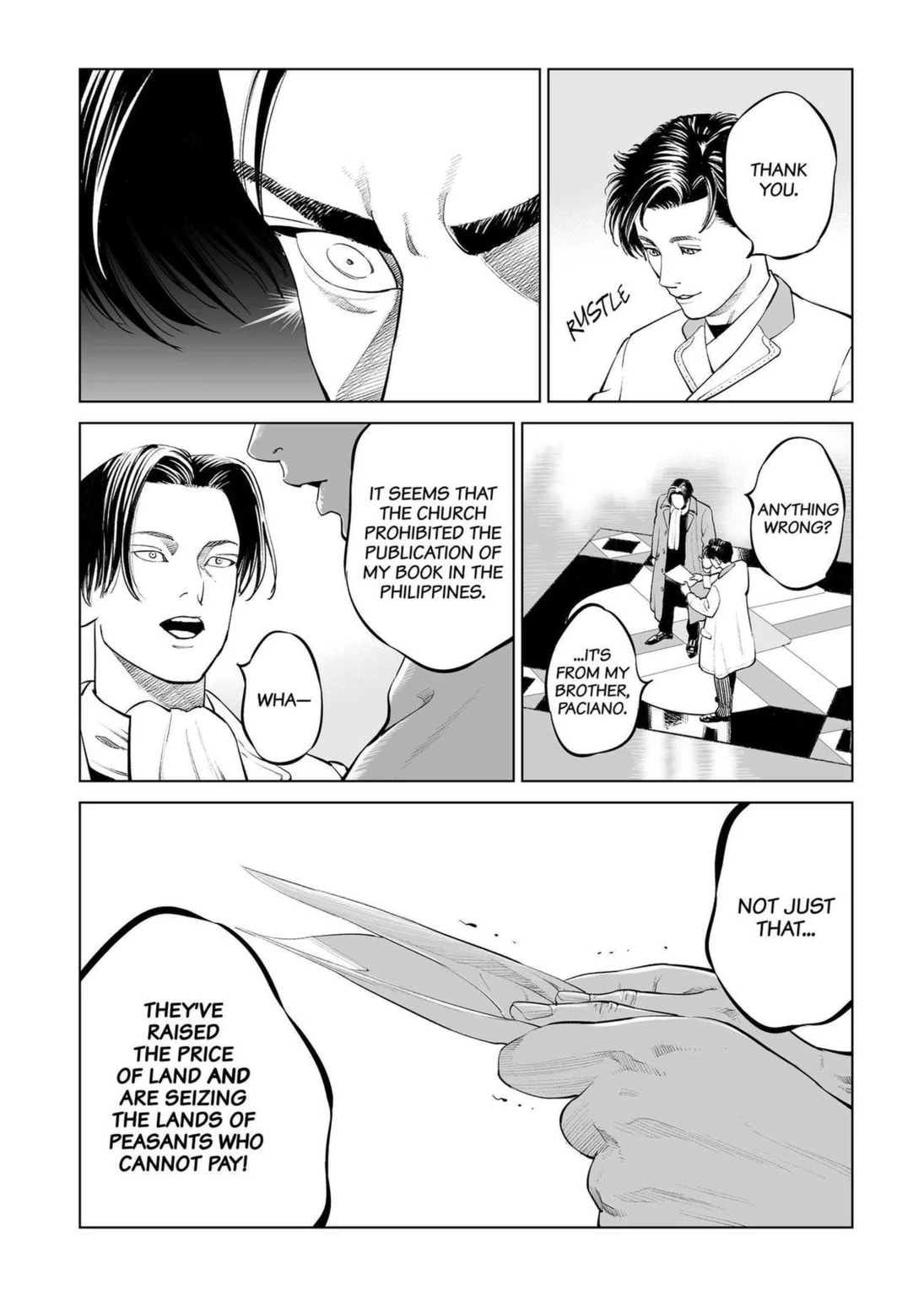 Read Jose Rizal chapter 5 image 4 on Lezhin