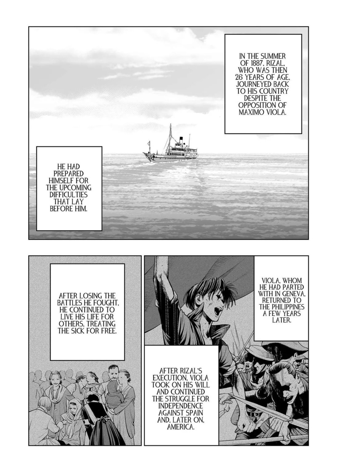 Read Jose Rizal chapter 5 image 8 on Lezhin
