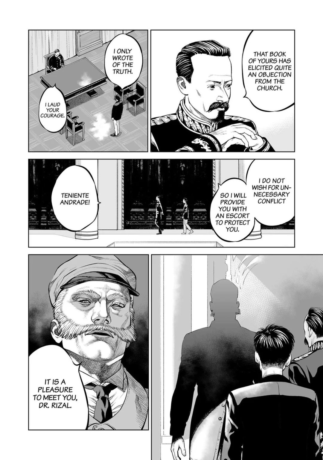 Read Jose Rizal chapter 6 image 3 on Lezhin