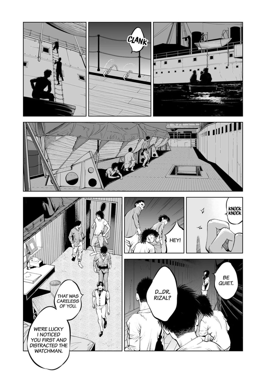 Read Jose Rizal chapter 7 image 1 on Lezhin