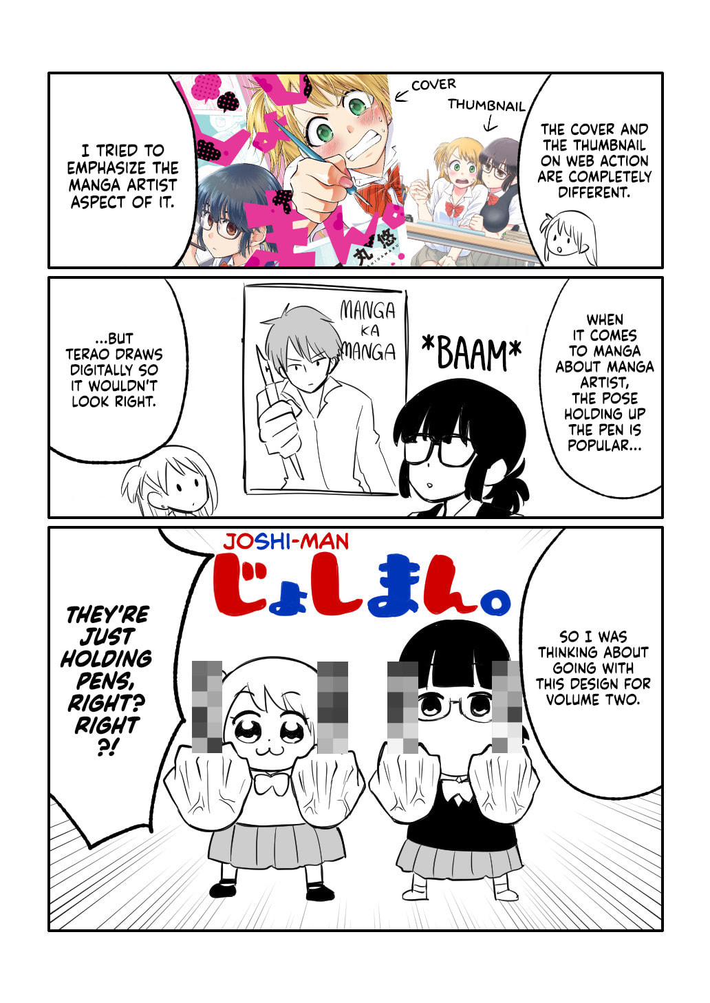 Read Joshi-man Twitter Extras chapter 25 image 1 on Lezhin