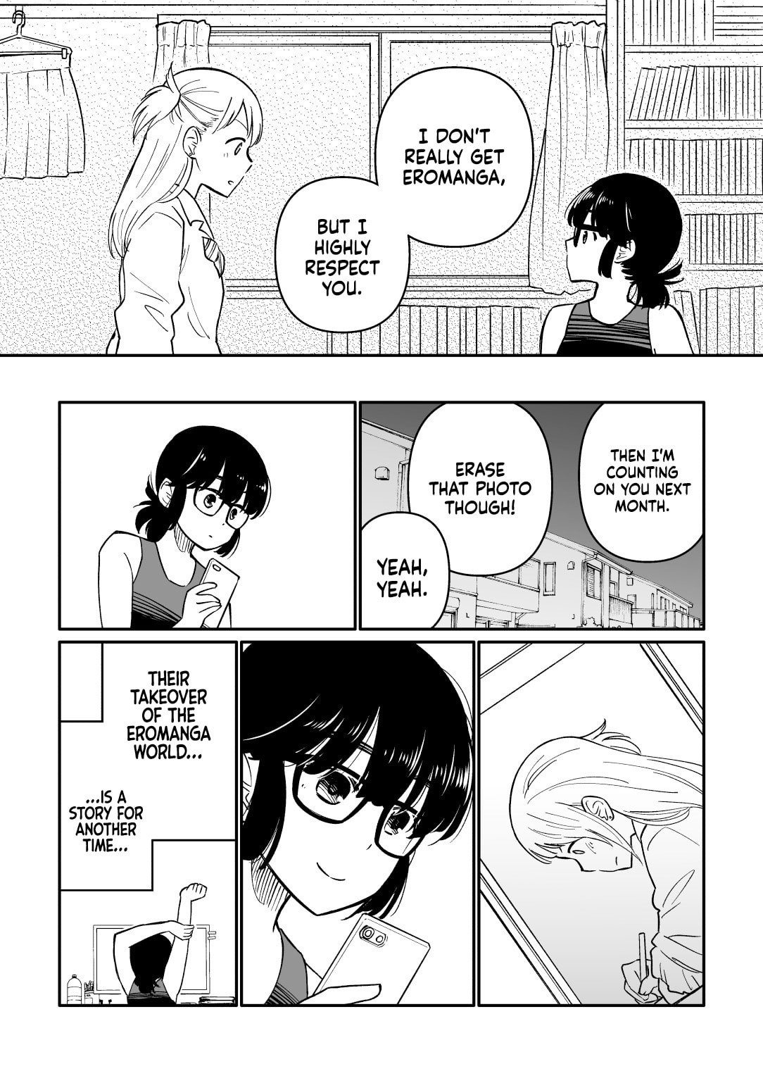 Read Joshi-man Twitter Extras chapter 42 image 3 on Lezhin