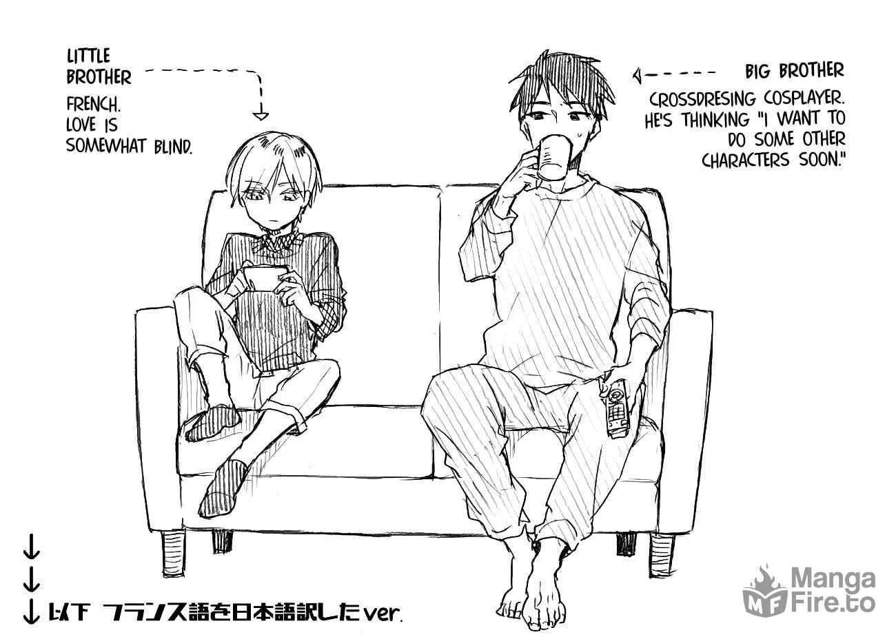 Read Josou Cosplayer & Younger Brother chapter 1.3 image 8 on Lezhin