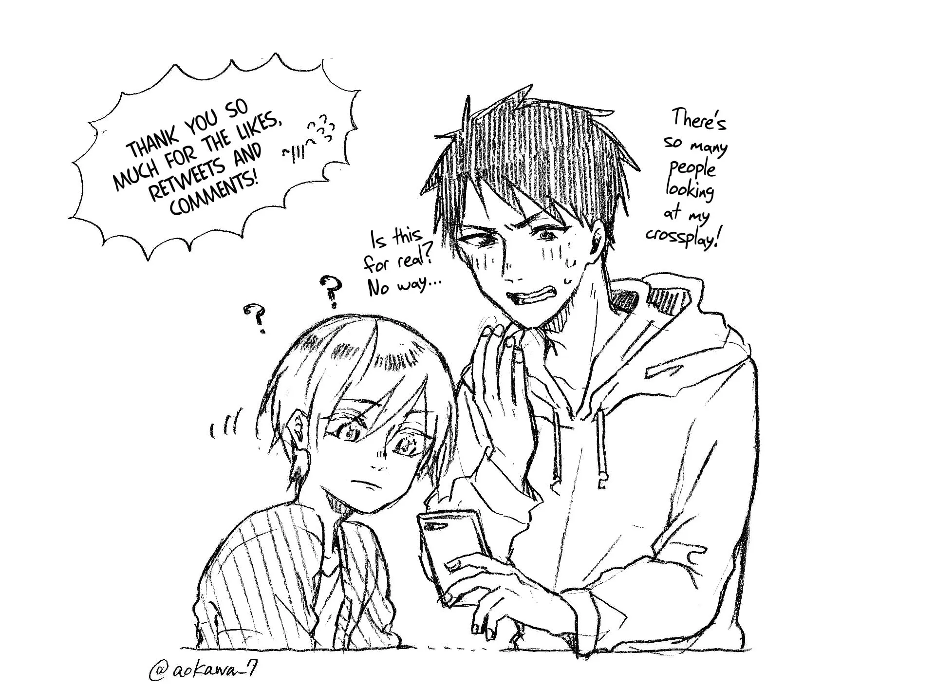 Read Josou Cosplayer & Younger Brother chapter 1.3 image 9 on Lezhin