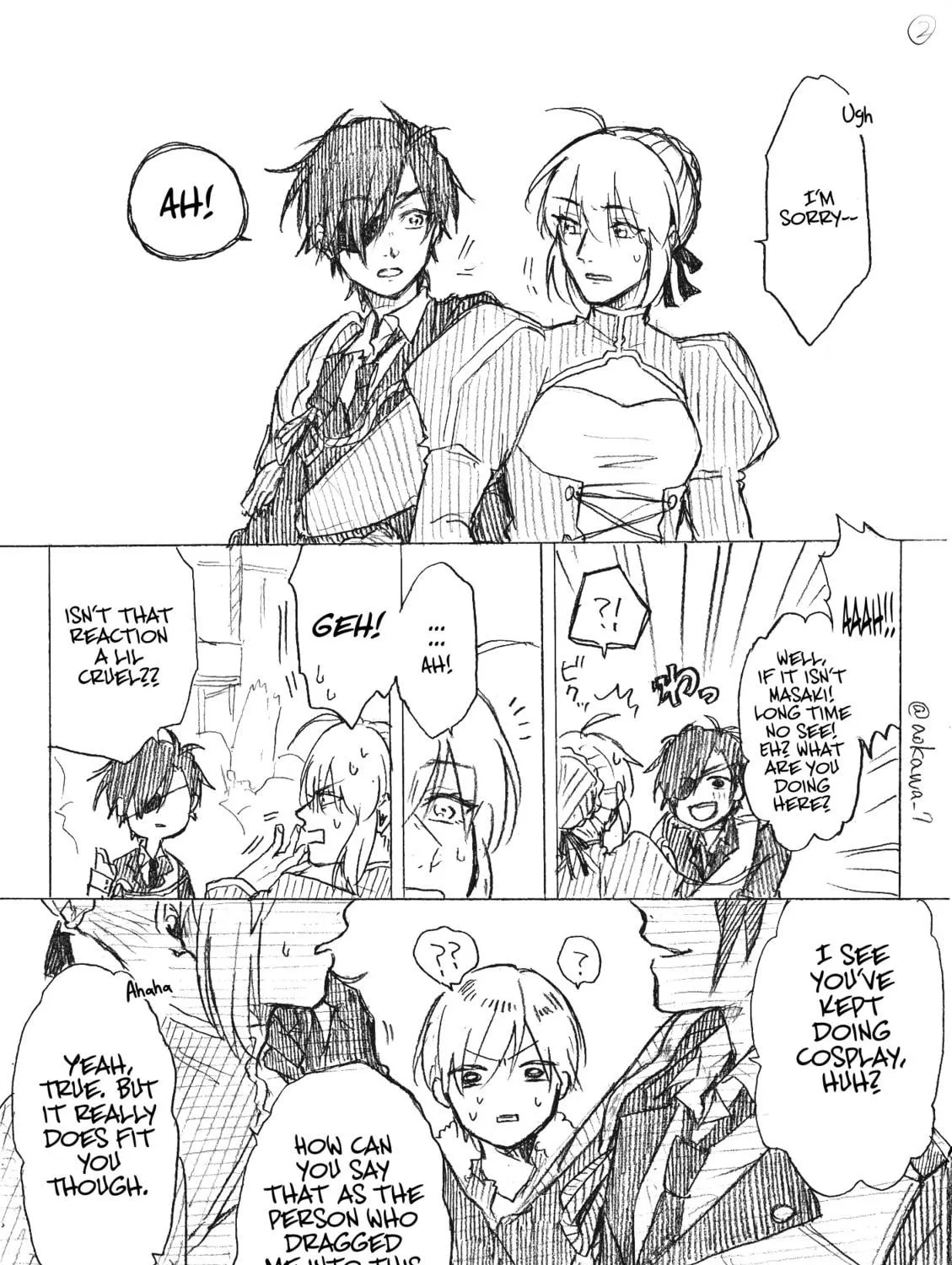 Read Josou Cosplayer & Younger Brother chapter 2.1 image 3 on Lezhin