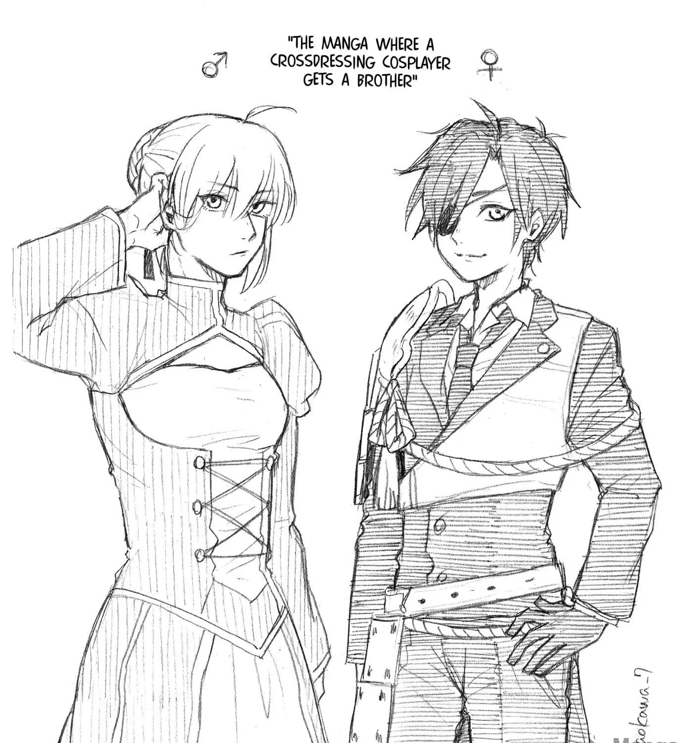 Read Josou Cosplayer & Younger Brother chapter 2.1 image 9 on Lezhin