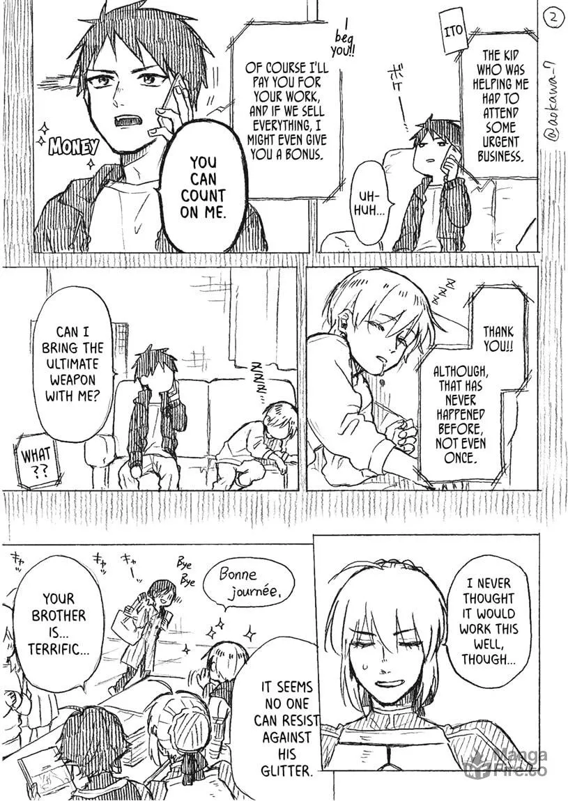 Read Josou Cosplayer & Younger Brother chapter 4.1 image 2 on Lezhin