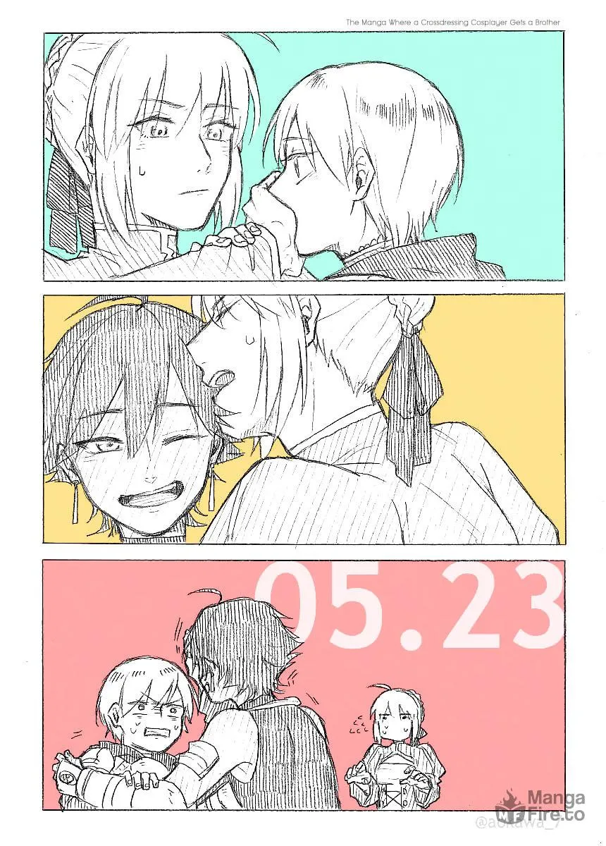 Read Josou Cosplayer & Younger Brother chapter 4.3 image 10 on Lezhin