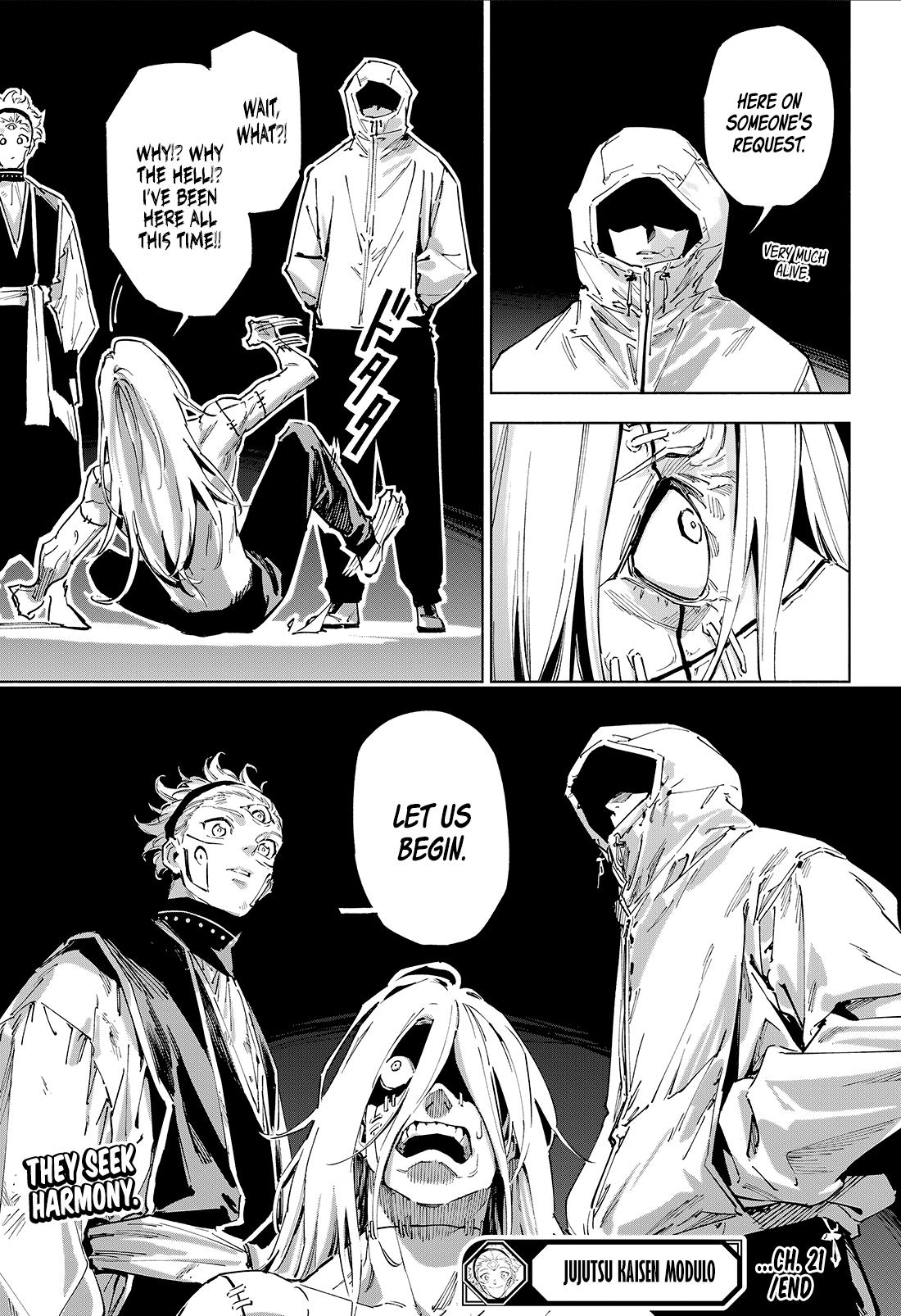 Jujutsu Kaisen Mojuro Chapter 21 page 19 - 