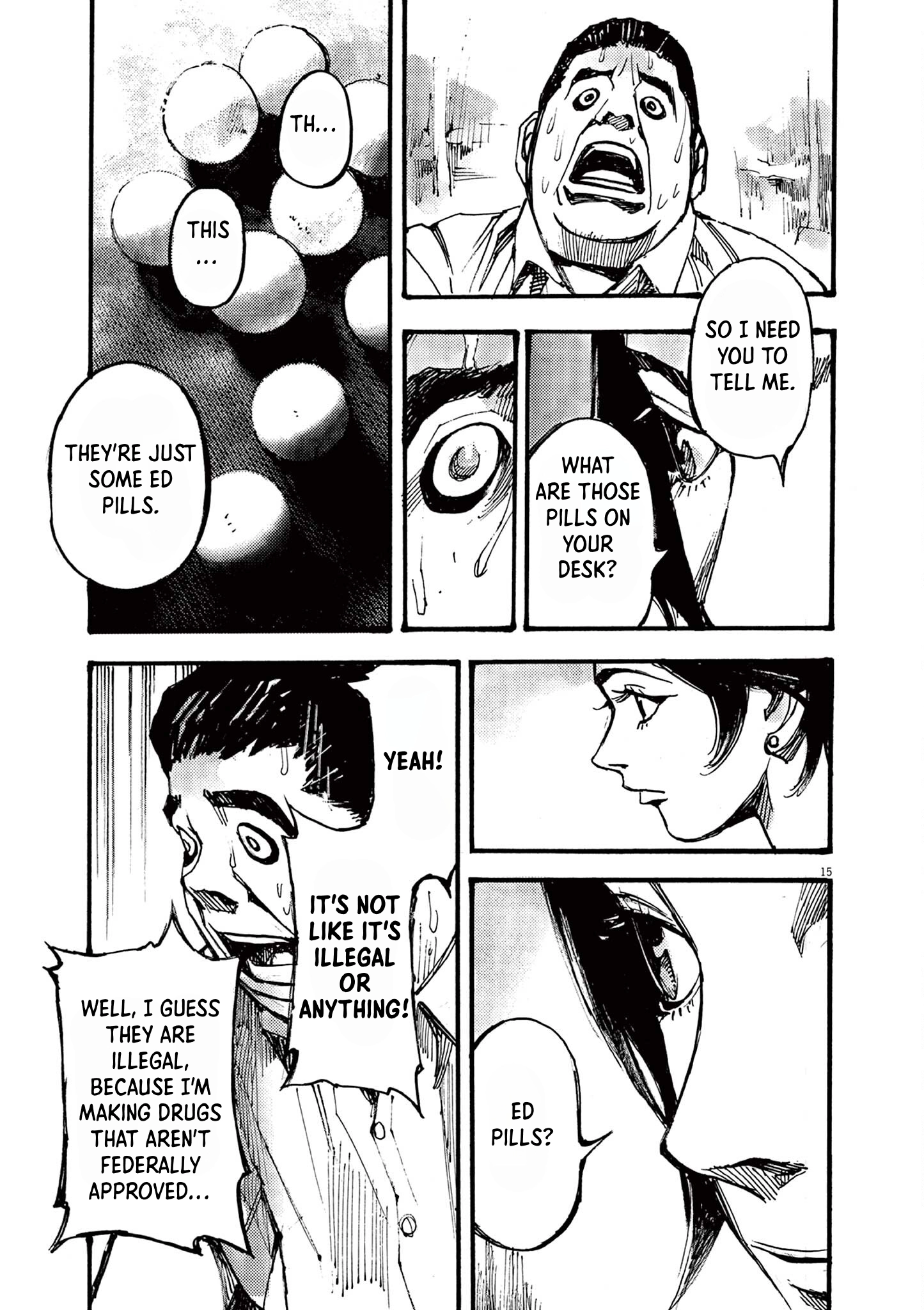 Read JUMBO MAX ~Hyper ED Illicit Drugmaker~ chapter 22 image 14 on Lezhin