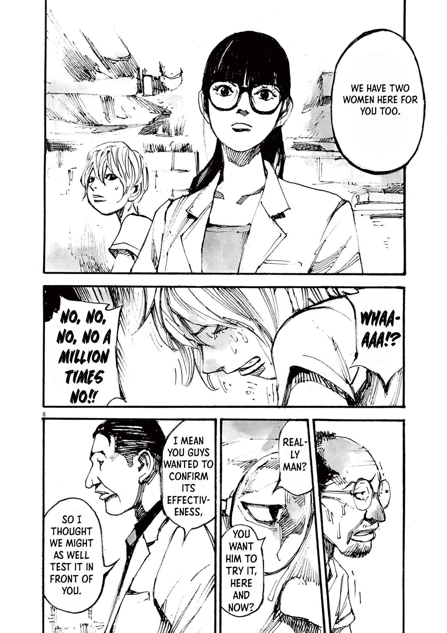 Read JUMBO MAX ~Hyper ED Illicit Drugmaker~ chapter 31 image 7 on Lezhin