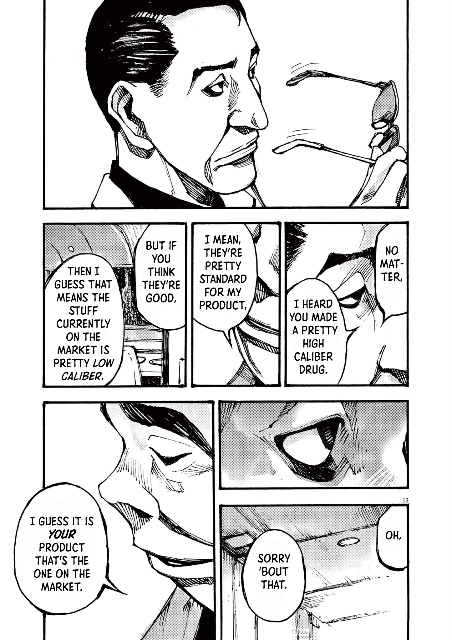 Read JUMBO MAX ~Hyper ED Illicit Drugmaker~ chapter 32 image 12 on Lezhin