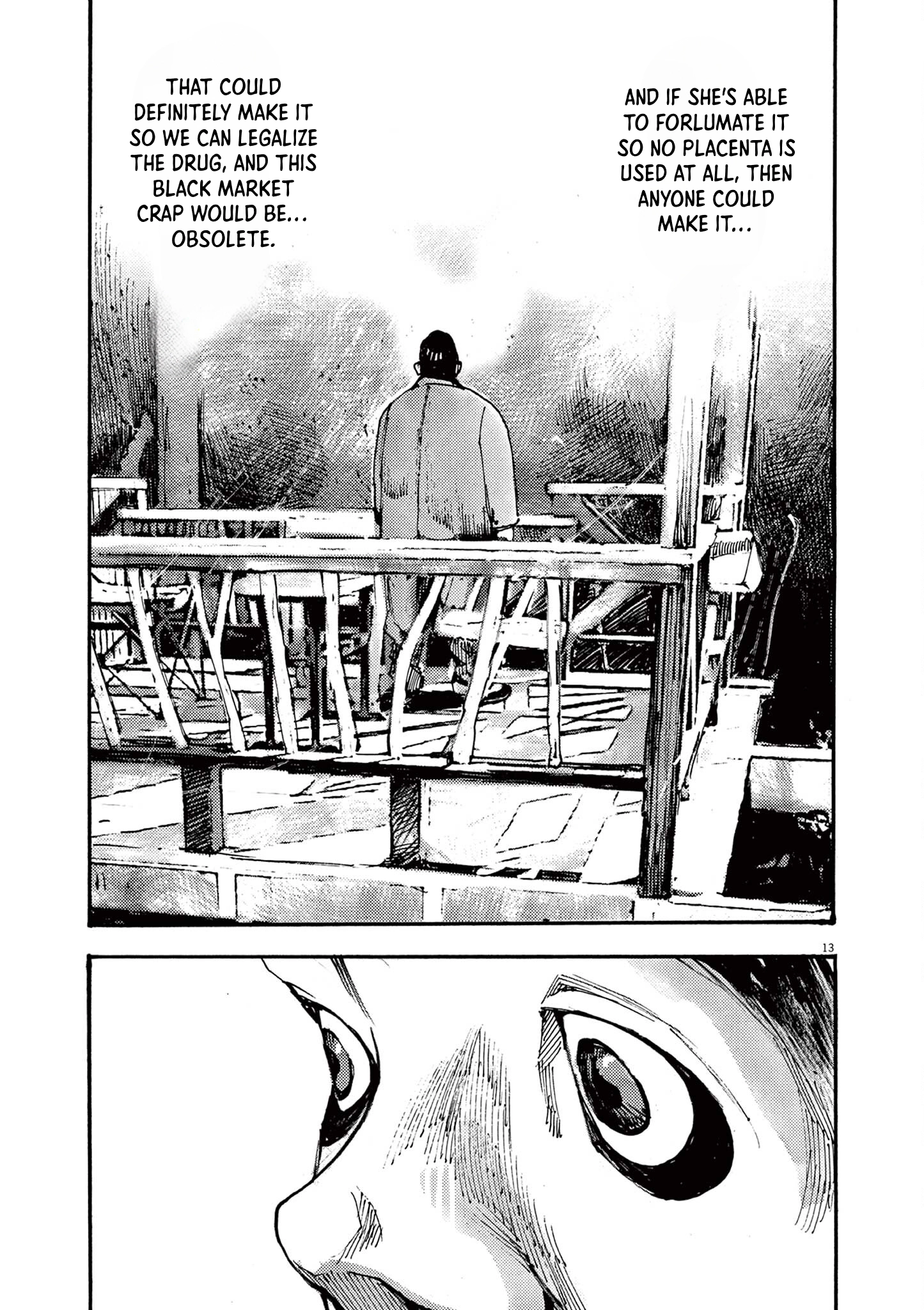 Read JUMBO MAX ~Hyper ED Illicit Drugmaker~ chapter 38 image 12 on Lezhin