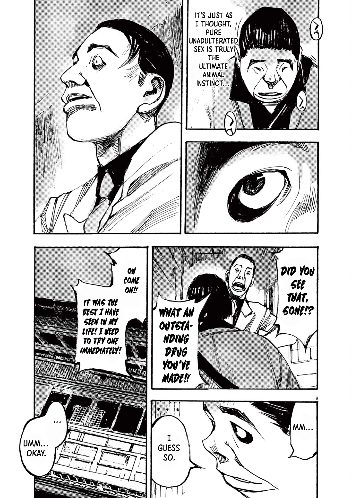 Read JUMBO MAX ~Hyper ED Illicit Drugmaker~ chapter 39 image 8 on Lezhin