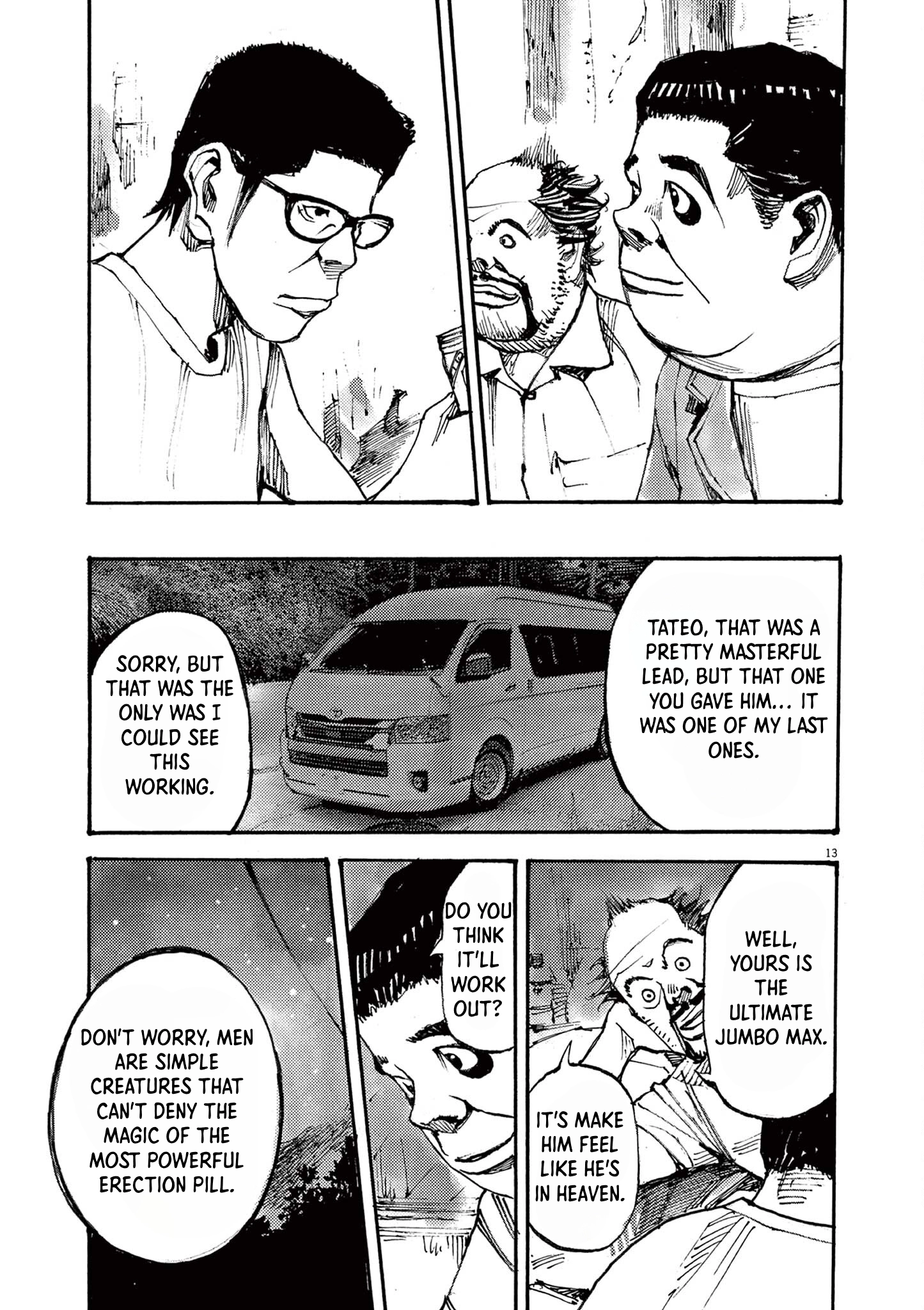 Read JUMBO MAX ~Hyper ED Illicit Drugmaker~ chapter 58 image 12 on Lezhin
