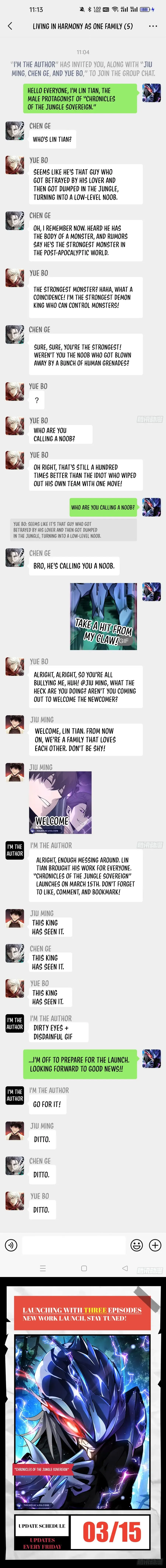 Read Jungle Master chapter 0 image 1 on Lezhin