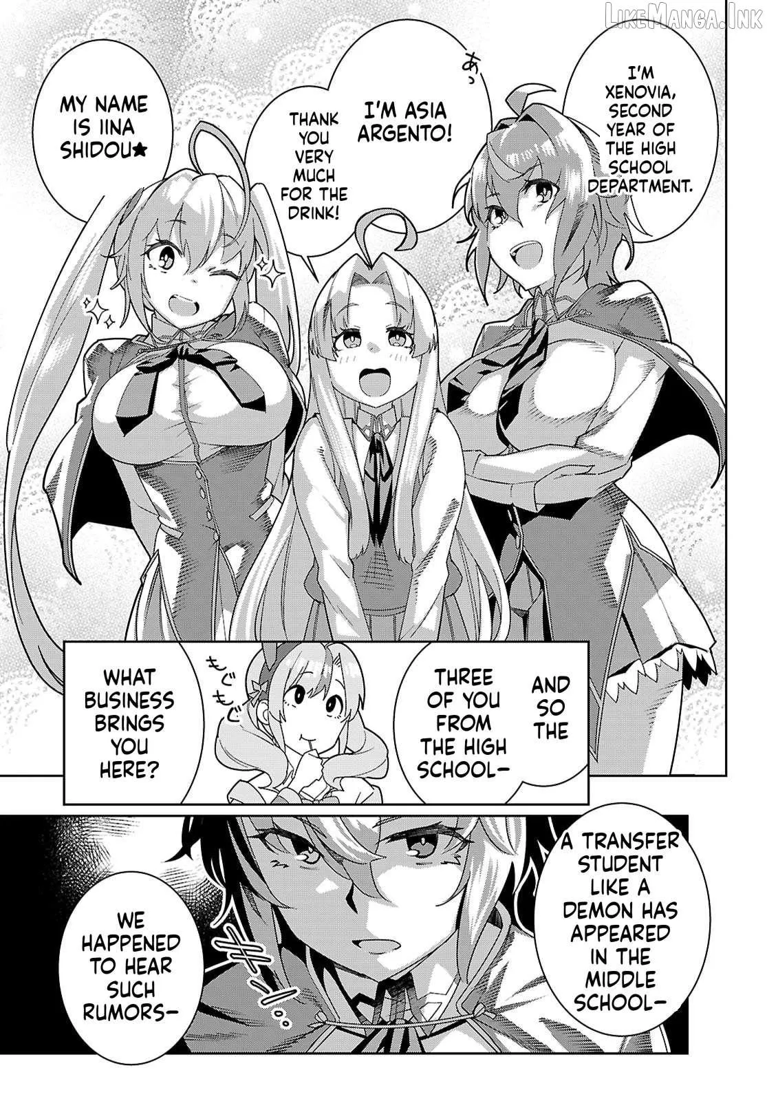 Read Junior High School DxD chapter 4 image 8 on Lezhin