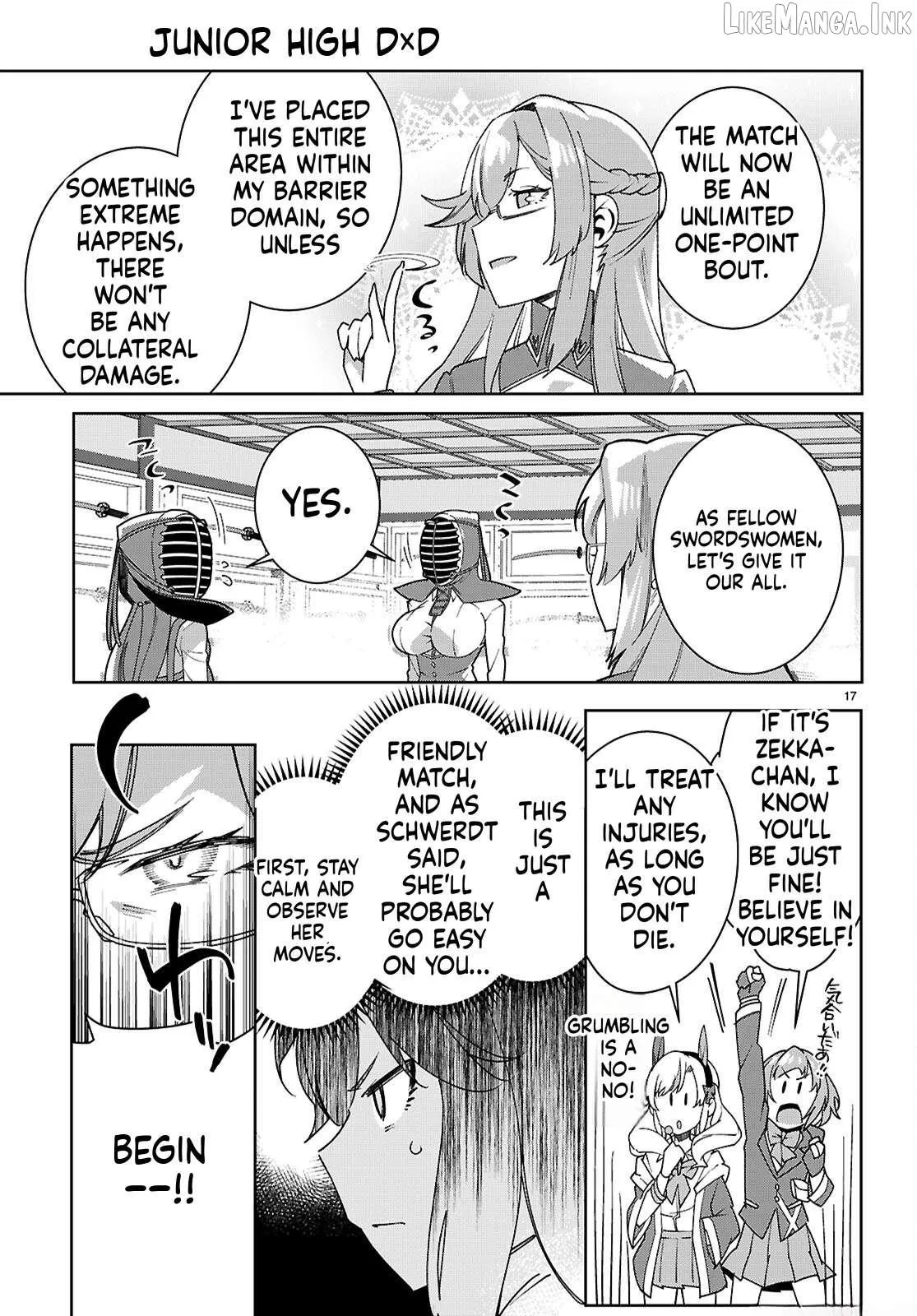 Read Junior High School DxD chapter 5 image 16 on Lezhin