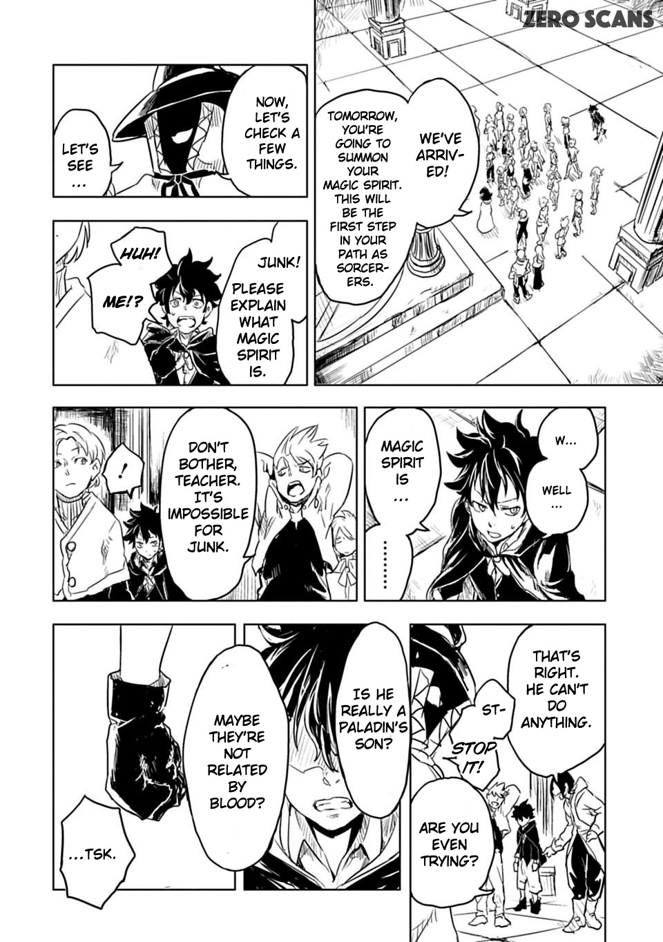Read Junk the Black Shadow chapter 1 image 6 on Lezhin