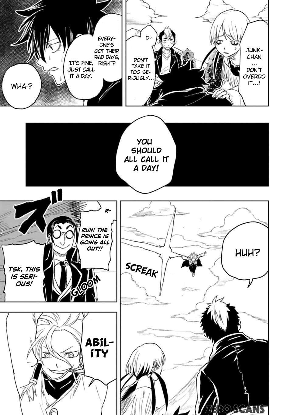 Read Junk the Black Shadow chapter 17 image 14 on Lezhin