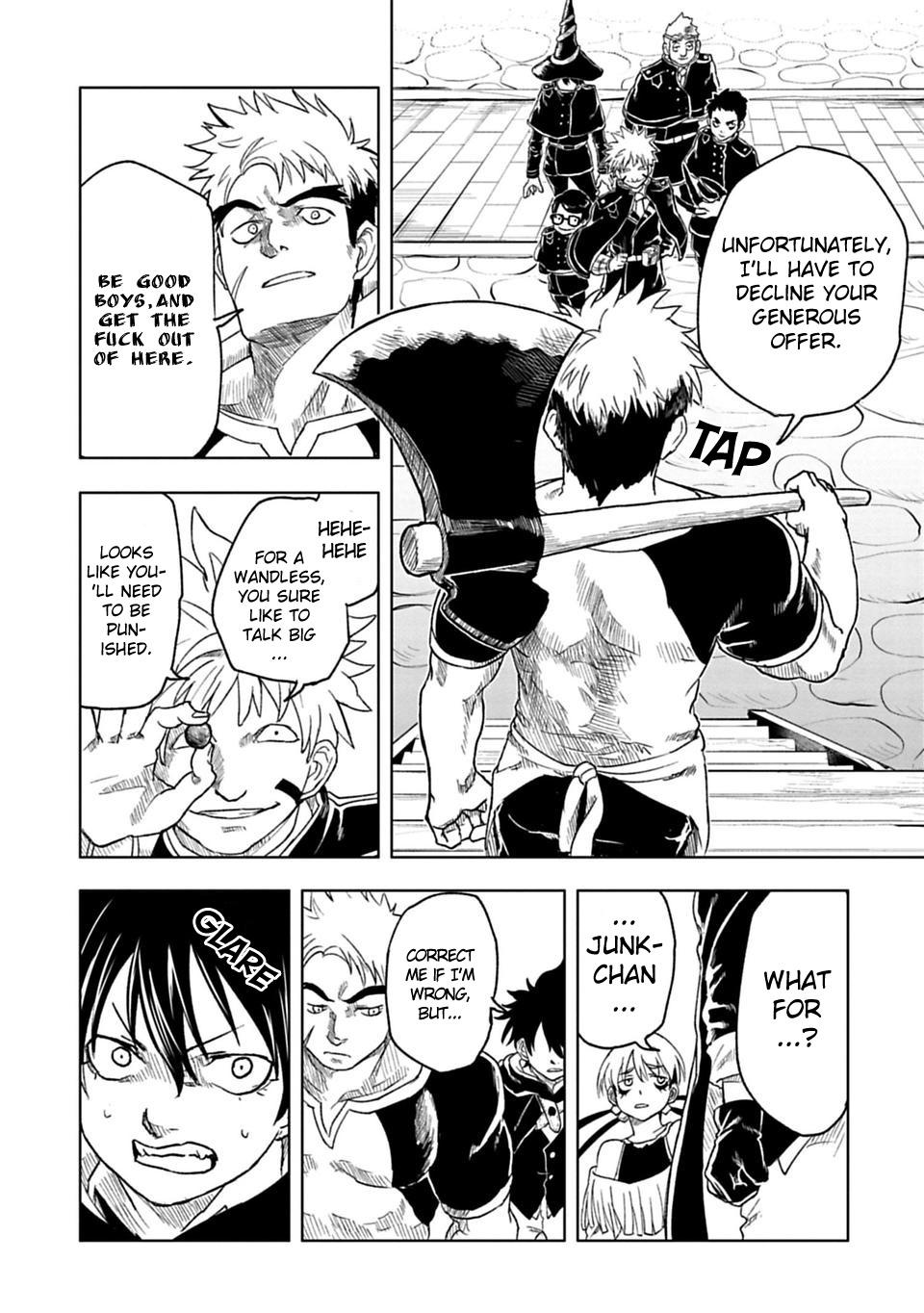 Read Junk the Black Shadow chapter 20 image 13 on Lezhin