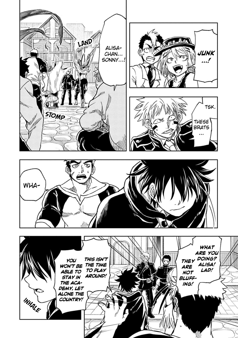 Read Junk the Black Shadow chapter 21 image 9 on Lezhin