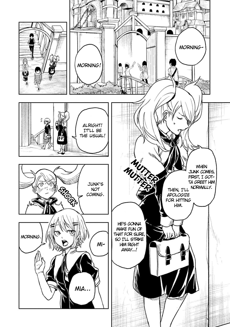Read Junk the Black Shadow chapter 22 image 2 on Lezhin